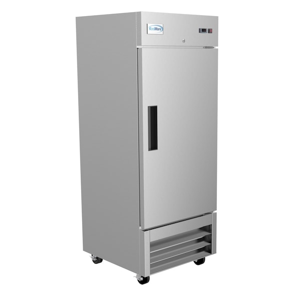 Koolmore 29" 1 Door Stainless Steel Upright Commercial Reach-In Freezer - 23 cu. ft - RIF-1D-SS