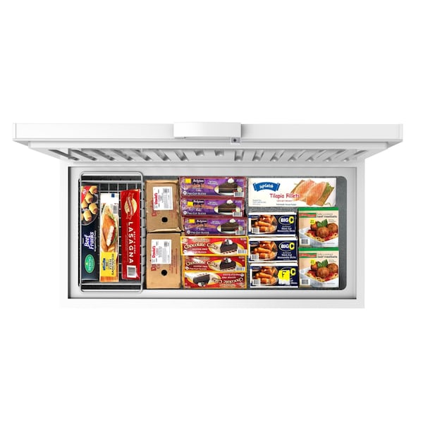 Koolmore Commercial  Deep Chest Freezer with Two Wire Basket, 16 cu. ft. Large Food and Meat Storage - SCF-16C