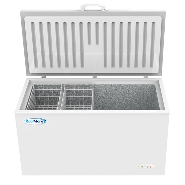 Koolmore Commercial  Deep Chest Freezer with Two Wire Basket, 16 cu. ft. Large Food and Meat Storage - SCF-16C