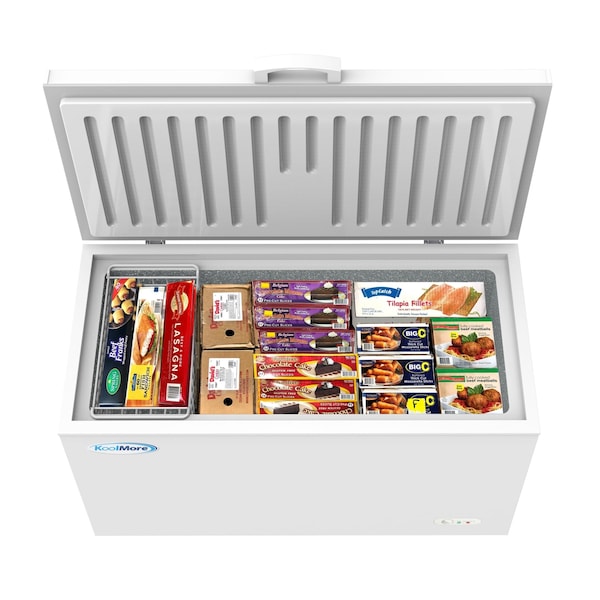 Koolmore Commercial  Deep Chest Freezer with Two Wire Basket, 16 cu. ft. Large Food and Meat Storage - SCF-16C