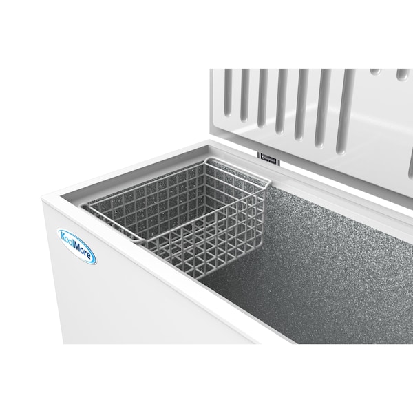 Koolmore Commercial  Deep Chest Freezer with Two Wire Basket, 16 cu. ft. Large Food and Meat Storage - SCF-16C
