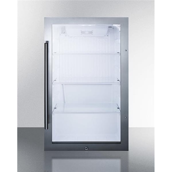 Summit Appliance Summit Appliance SPR489OSADA Shallow Depth Indoor & Outdoor Beverage Cooler; ADA Compliant - SPR489OSADA