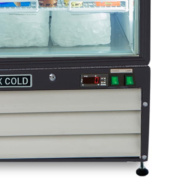 Maxx Cold Freezer 16 cu.ft., Single Door, Commercial Merchandiser, White/Glass - MXM1-16F