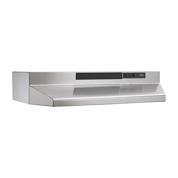 Broan Range Hood, 160/190CFM, Stainless Steel - F403004