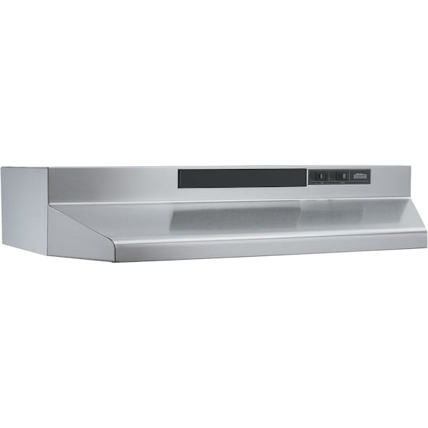 Broan Range Hood, 160/190CFM, Stainless Steel - F403004
