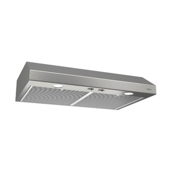 Broan Range Hood, Under Cabinet, Silver, 1.4A - BCSD130SS