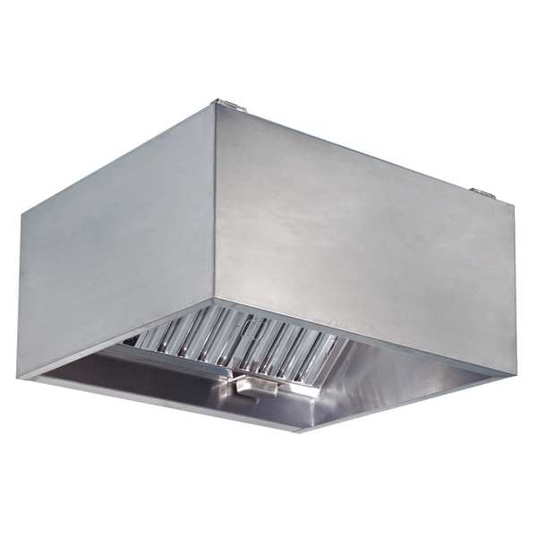 Dayton Commercial Kitchen Exhaust Hood, SS, 48 in - 20UD05