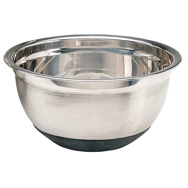 Crestware Mixing Bowl, Stainless Steel, 5 qt. - MBR05