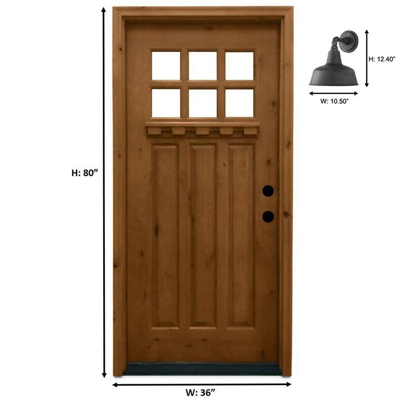 Colección de decoración para el hogar Hargreaves 12.37 pulgadas 1-Luz hierro dorado rústico Linterna de pared para exterior con cableado duro Farol con cristal sembrado - 7957HDCGIDI