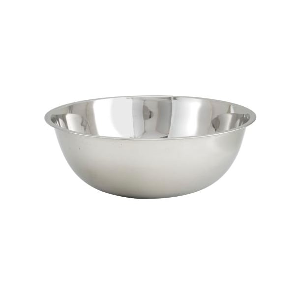 Winco 20 qt Stainless Steel Mixing Bowl - MXBT-2000Q