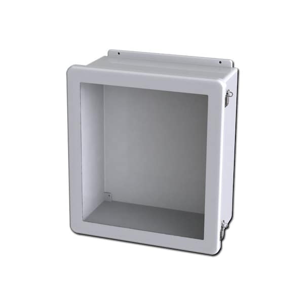 Saginaw Control & Engineering Fiberglass Reinforced Polyester Electrical Enclosures, 19.61 in H, 8.82 in D, 17.61 in W, Hinged - SCE-1816FW