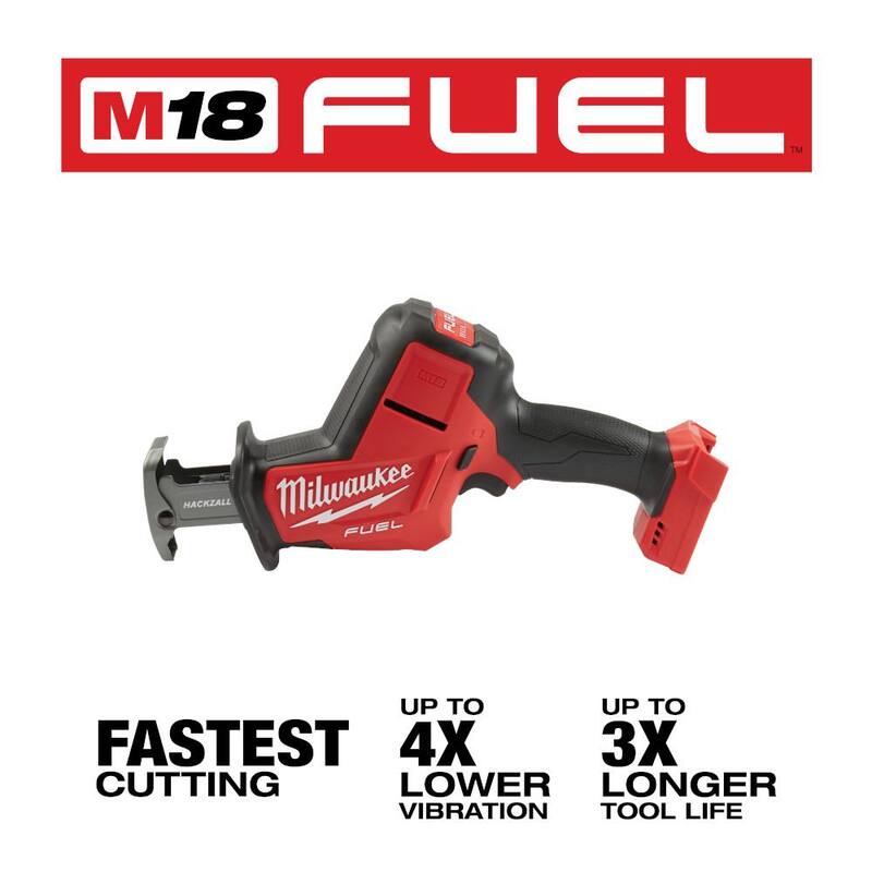 Amoladora inalámbrica Milwaukee M18 FUEL 18V de iones de litio sin escobillas de 4-1/2 in./5 in. con interruptor de paleta y Hackzall - 2880-20-2719-20