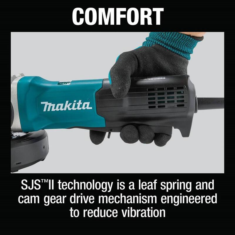 Makita 4-1/2 pulgadas Amoladora Angular con Cable - GA4595
