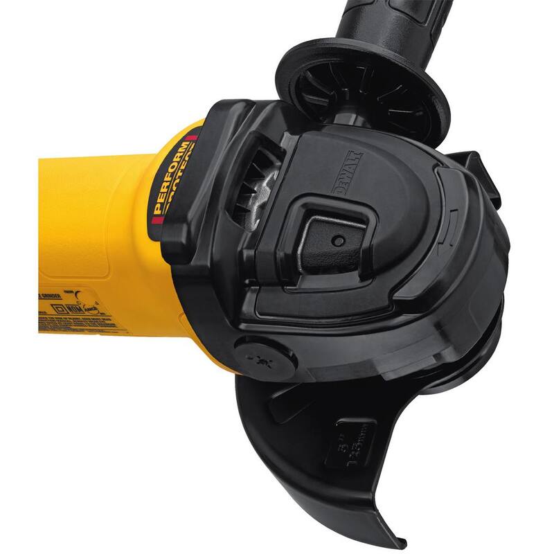 Amoladora angular de alto rendimiento con cable de 13 amperes y 6 pulgadas DEWALT - DWE43066N