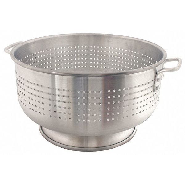 Crestware Colander, 30 qt., 9-3/4 in. H, Aluminum - ACOL30M
