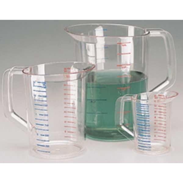 Rubbermaid Commercial Polycarbonate Measuring Cup, 1 Pint - FG321500CLR