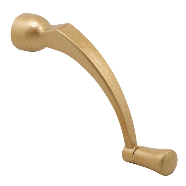 Prime-Line Diecast Pella Window Crank Handle, 3/8 In. Special Deep Spline Socket, Copperite Tan Single Pack - H 3956