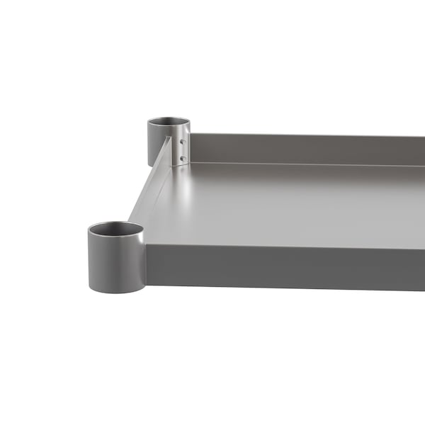Flash Furniture Galvanized Under Shelf for 30 x 72 Work Tables - NH-GU-3072-GG