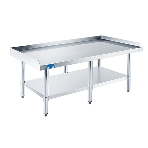 Amgood 30in x 96in Stainless Steel Equipment Stand - AMG ES-3096