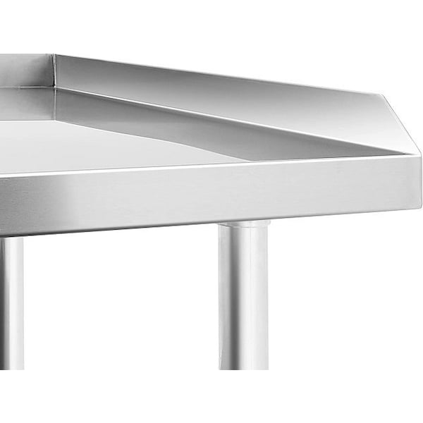 Amgood 30in x 96in Stainless Steel Equipment Stand - AMG ES-3096