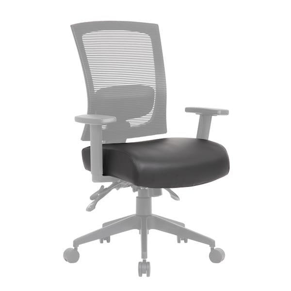 Boss Office Products Antimicrobial Vinyl Desk Chair Seat Cover - B6COV21