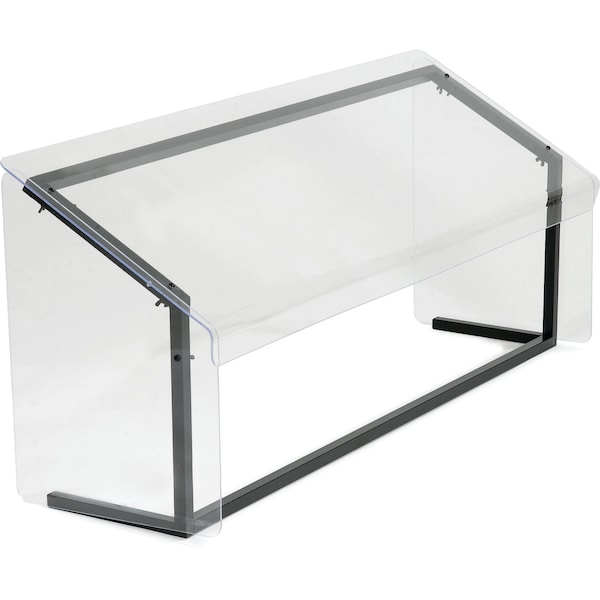 Carlisle Foodservice Std Single-Sided Sneeze Guard, 48", Clr - 914807