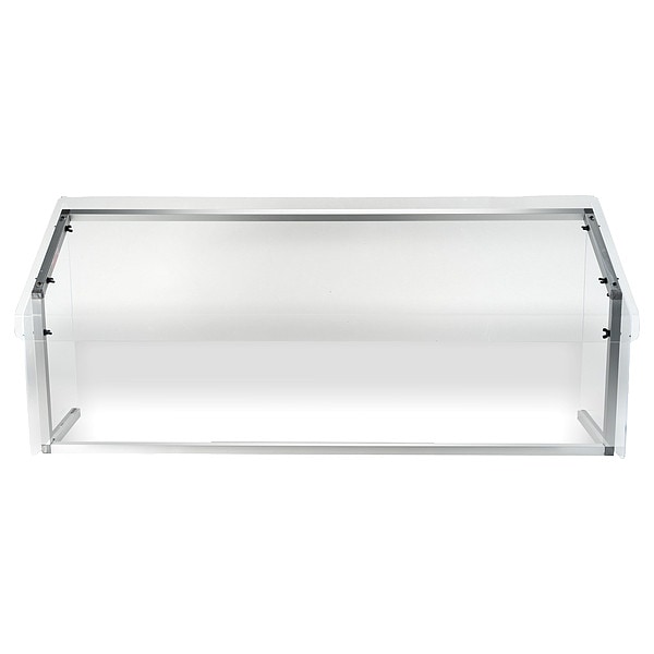 Carlisle Foodservice Std Single-Sided Sneeze Guard, 60", Clr - 916007