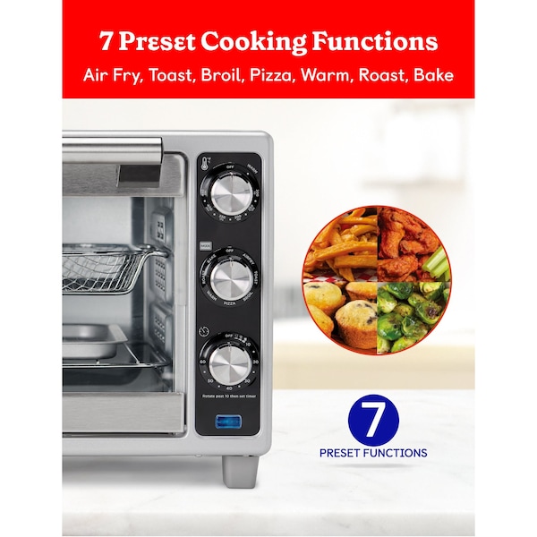 Betty Crocker AIR FRYER / CONVECTION, Toaster Oven - BC-4637S