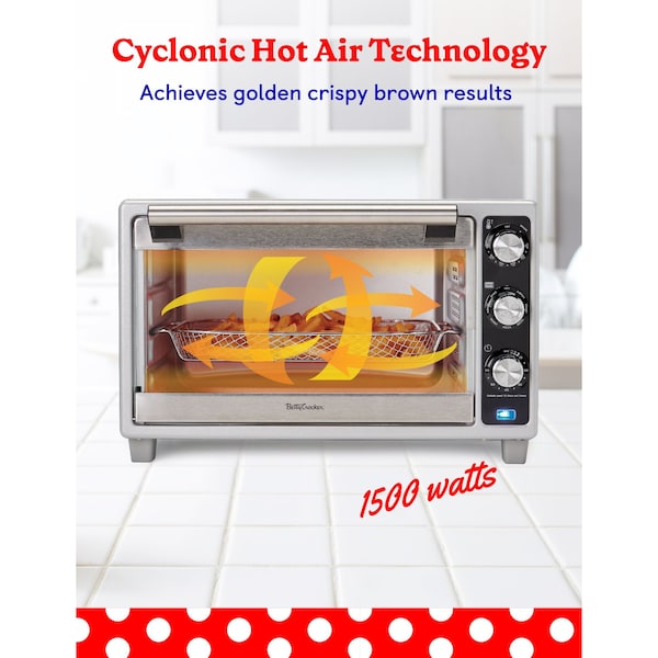 Betty Crocker AIR FRYER / CONVECTION, Toaster Oven - BC-4637S