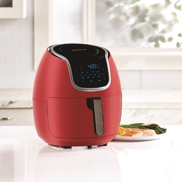 Powerxl Vortex Red 7 qt Programmable Air Fryer - PAF-7QR