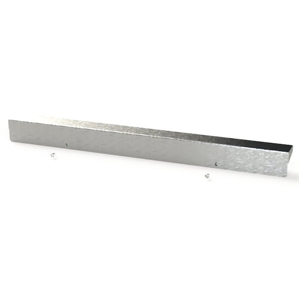 Saginaw Control & Engineering Lip - Pencil, 2.19 in. H x 2 in. W x 26 in. L, 304 Stainless Steel - SCE-STWSPLSS