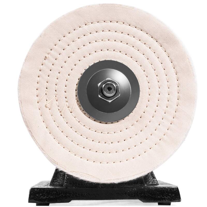 XtremepowerUS 8 pulgadas 3/4 HP Eléctrico Pulidor de banco de amoladora pulidora de servicio pesado - 45809-H1