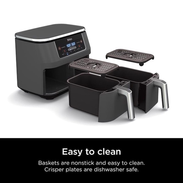 Ninja AIR FRYER BLACK 1690W 12in. - DZ201