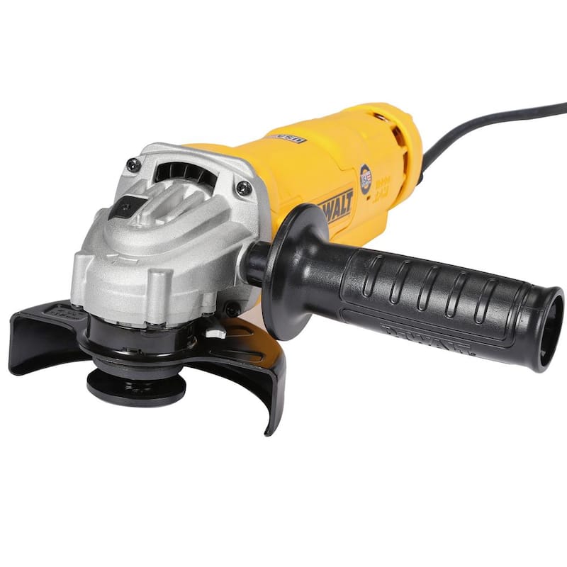Amoladora angular con cable DEWALT de 11 amperes y 4.5 pulgadas - DWE4214