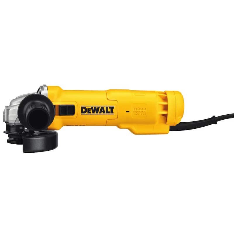 Amoladora angular con cable DEWALT de 11 amperes y 4.5 pulgadas - DWE4214