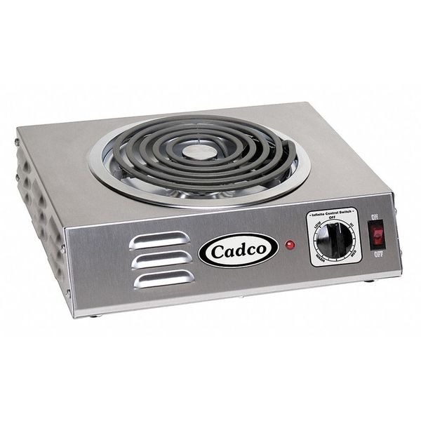 Cadco Hot Plate, Single, Hi-Power, Tubular - CSR-3T