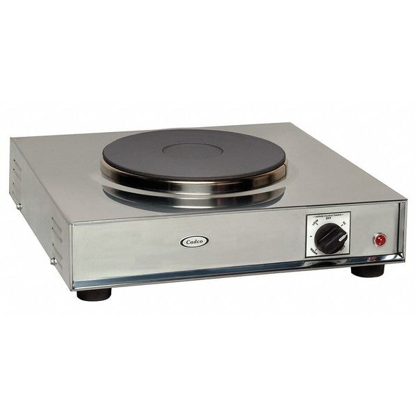 Cadco Hot Plate, Heavy Duty, Cast Iron, 220V - LKR-220