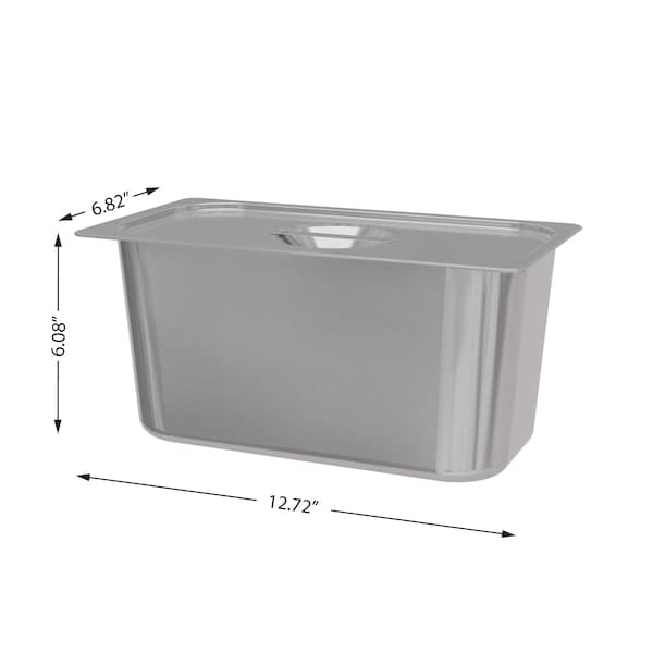 Koolmore Commercial Bain Marie Countertop Food Warmer, Soup Station, and Buffet Table Server - CFW-3T