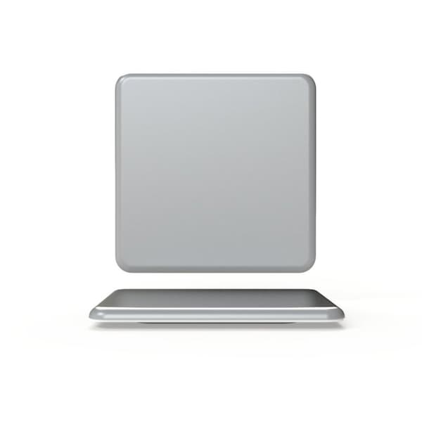 Saginaw Control & Engineering Seal, 3 in. H x 3 in. W x 0.19 in. L, Polycarbonate - SCE-HS2S
