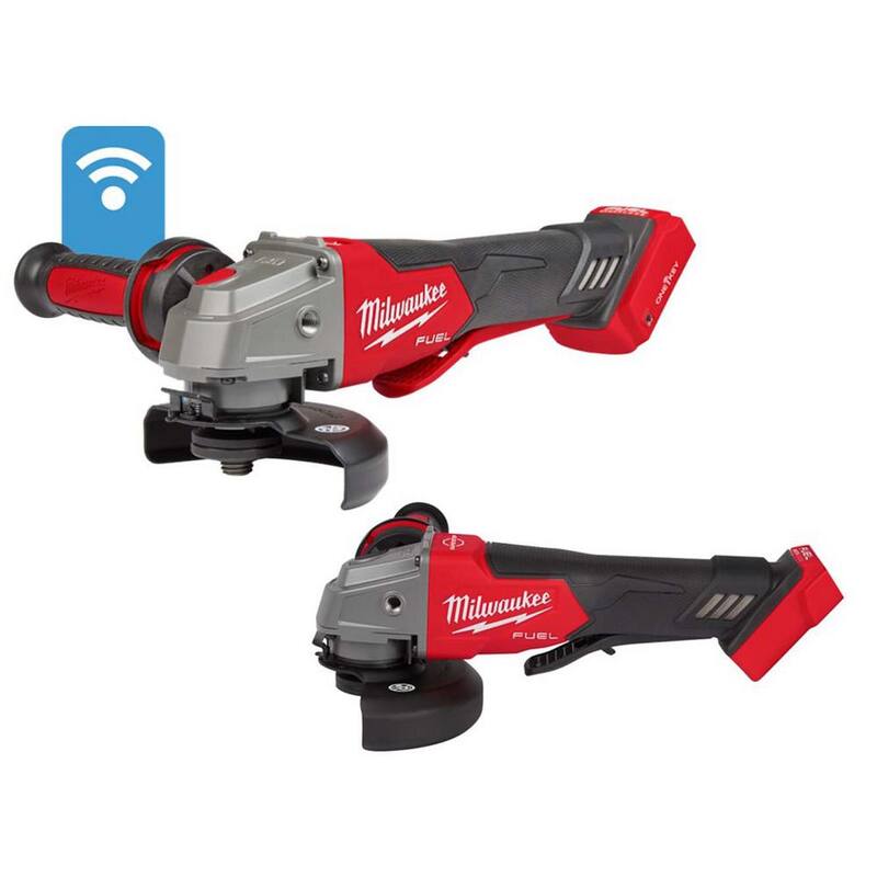 Milwaukee M18 FUEL 18V Lithium-Ion Brushless Cordless 4-1/2 in./5 in. Braking Grinder W/Paddle Switch y Brushless Grinder - 2882-20-2880-20

Rectificadora inalámbrica Milwaukee M18 FUEL 18V de iones de litio sin escobillas de 4-1/2 in./5 in. con freno y interruptor de paleta y rectificadora sin escobillas - 2882-20-2880-20