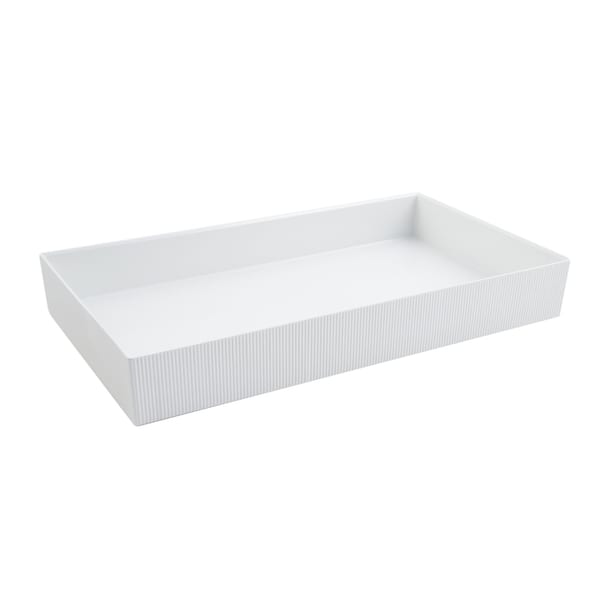 Bon Chef Melamine Underliner For 9323 20 1/4" X 11 1/2" X 2 3/4" - 9325WHITE