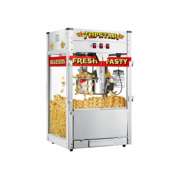 Great Northern Popcorn 6208 Great Northern TopStar Commercial Quality Bar Style Popcorn Popper Machine, 12oz - 577696GXY
