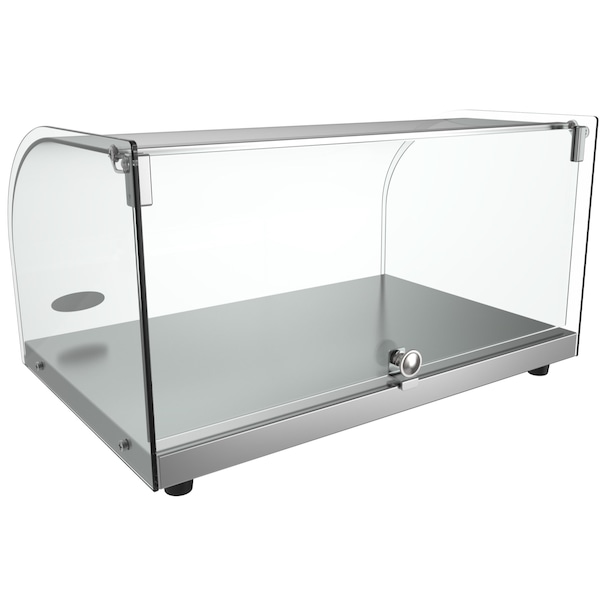 Koolmore 22"  Countertop Bakery Display Case with Front Curved Glass and Rear Door - DC-1C