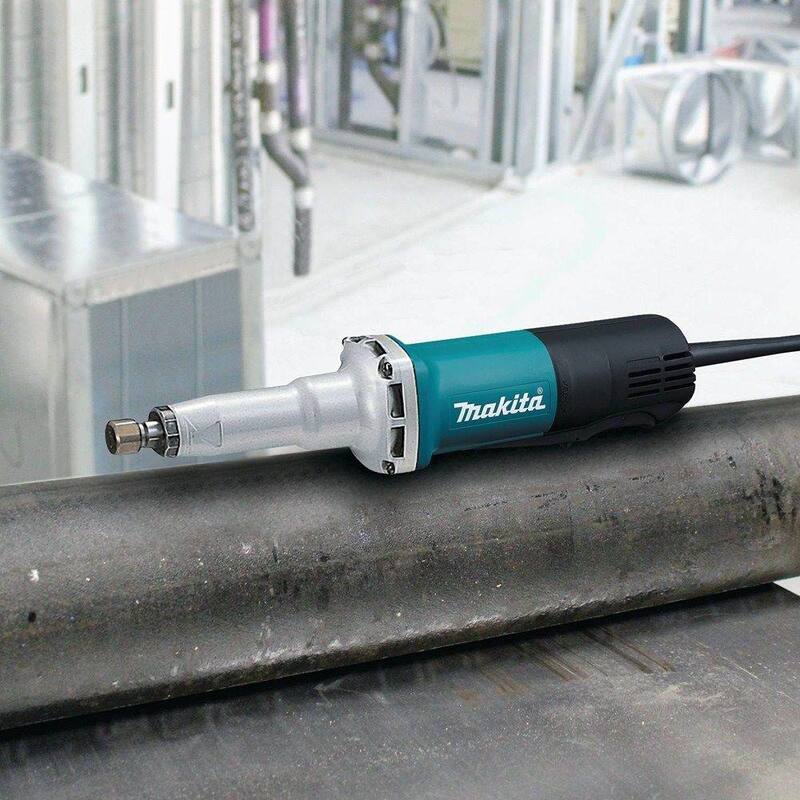Makita 6.6 Amp Corded 1/4 in. SJS Die-Grinder - GD0801C
Makita 6.6 Amperios con cable 1/4 pulg. Amoladora recta SJS - GD0801C