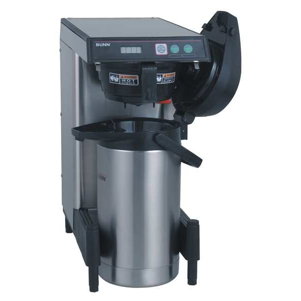 Bunn Stainless Steel Drip 102 oz. Airpot Coffee Brewer - WAVE15-APS