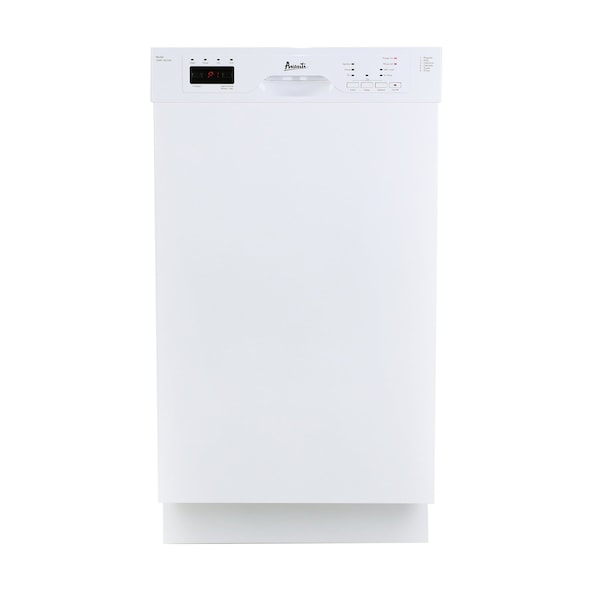 Avanti 18 in. Built In Dishwasher, White - DWF18V0W
