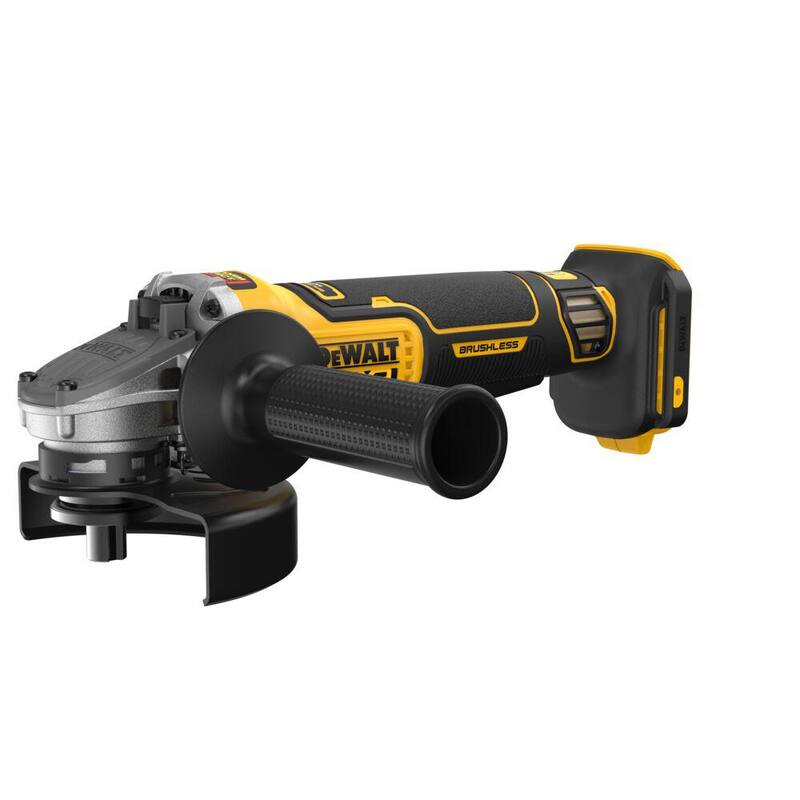 DEWALT 20V MAX XR Amoladora inalámbrica sin escobillas de 4-1/2 a 5 pulgadas (Herramienta solamente) - DCG410B