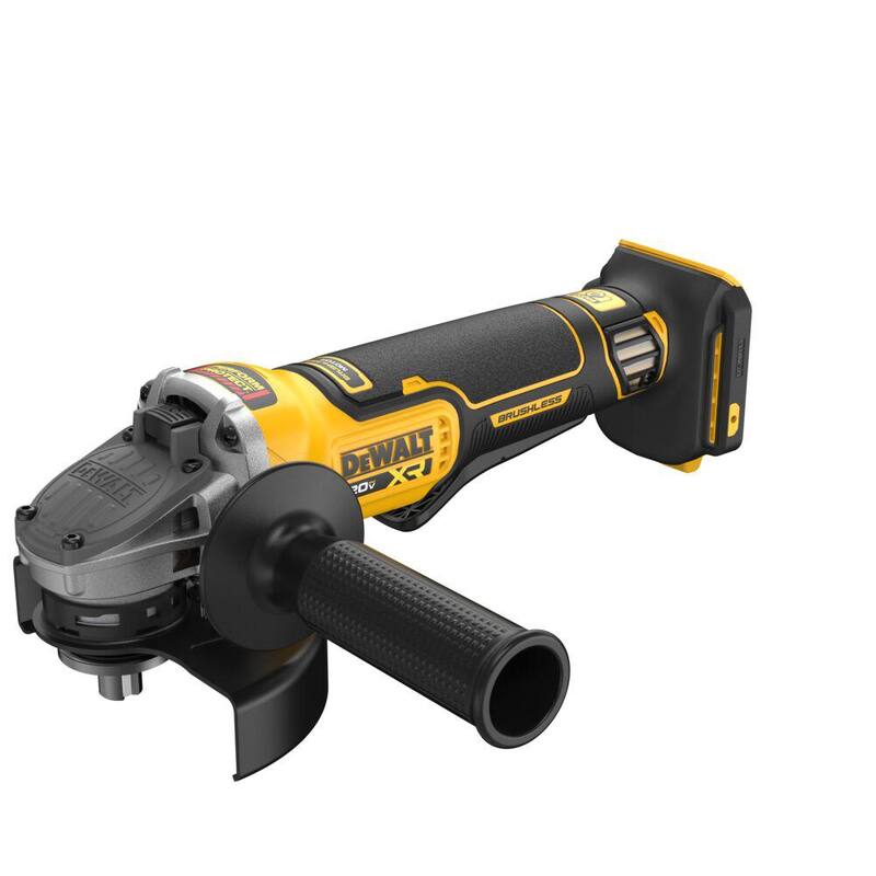 DEWALT 20V MAX XR Amoladora inalámbrica sin escobillas de 4-1/2 a 5 pulgadas (Herramienta solamente) - DCG410B