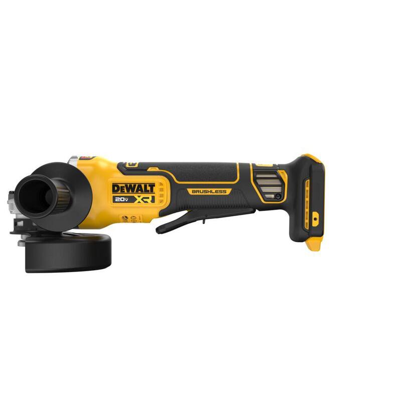 DEWALT 20V MAX XR Amoladora inalámbrica sin escobillas de 4-1/2 a 5 pulgadas (Herramienta solamente) - DCG410B