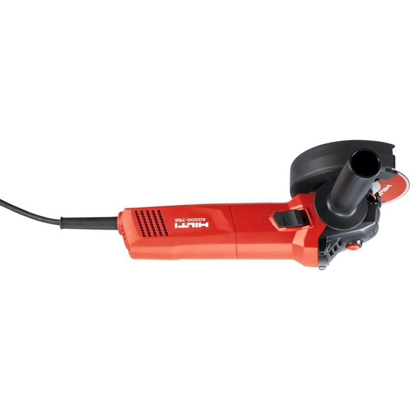 Hilti AG 500-7SE5 6.5 Amperios con cable 5 pulgadas Amoladora Angular con Seguro - 3578886